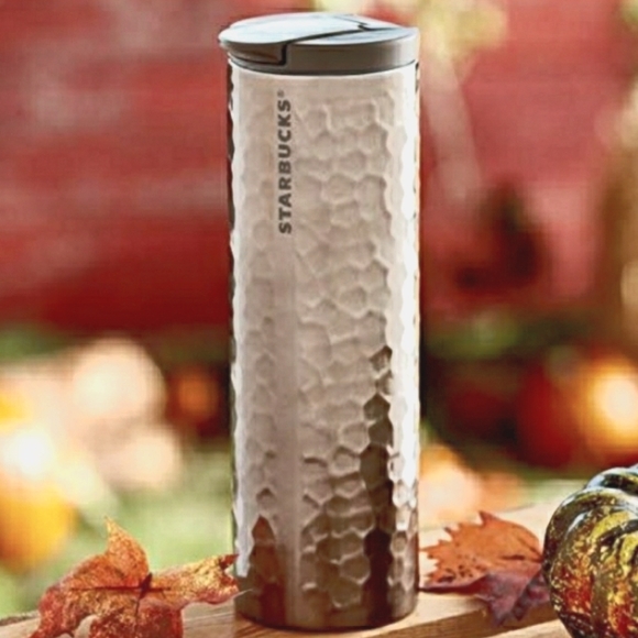 2012 Limited Edition Starbucks Hammered Troy Tumbler - Picture 4 of 6